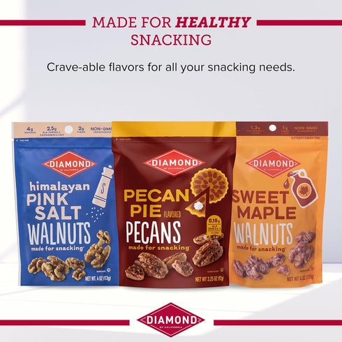 Omega-3 10 oz, 1 Diamond of California Harmony Amped Trail Mix with Mixed Nuts, Dried Fruit, Diamond of California