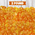 2 Pack 160 Honey Filled Hard Candy Pound Holiday Candies - Bulk Individually Wrapped Hard Candies with Real Honey