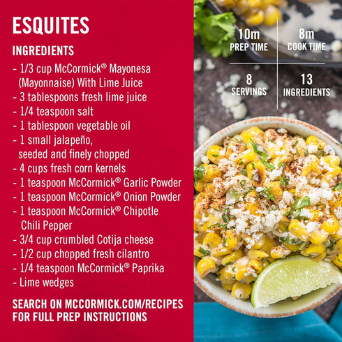 14 Oz (Pack 1) McCormick Mayonesa (Mayonnaise) With Lime Juice, Fl