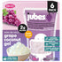 Jubes Grape Nata De Coco Jelly Cubes (12.7 oz, Pack of 6)