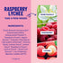 12pk, Immune 5g 12 Pack, 12oz NEW! wildwonder Sparkling Probiotic Drink For Gut Health & Support, Raspberry Lychee