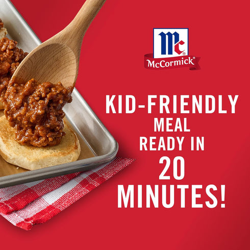 1.31 oz McCormick Sloppy Joes Seasoning Mix