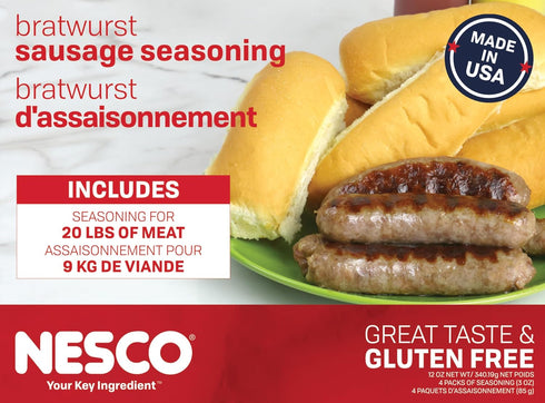 NESCO Bratwurst Sausage Seasoning