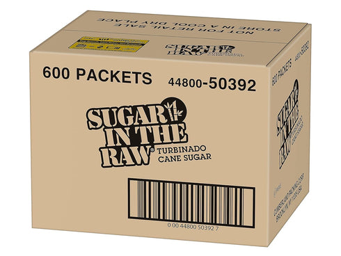 Sugar in the Raw Smu50392 Packets, 600/Carton Molasses Turbinado Cane Sugar