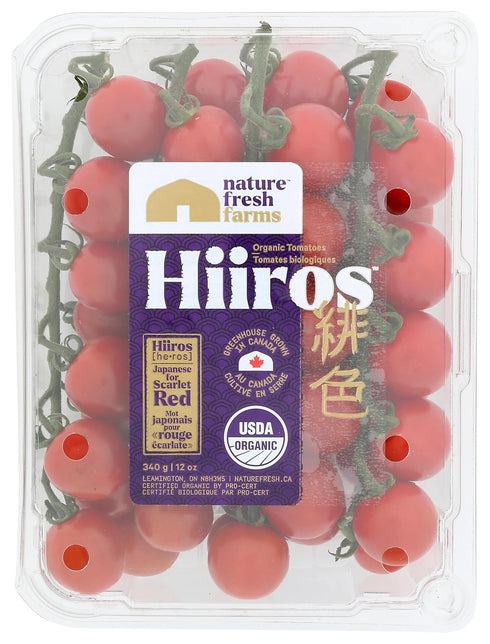 Fresh Produce Organic Cherry Tomatoes on the Vine, 12 OZ