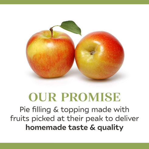21 oz. (Pack 8) Duncan Hines Comstock More Fruit Apple Pie Filling and Topping