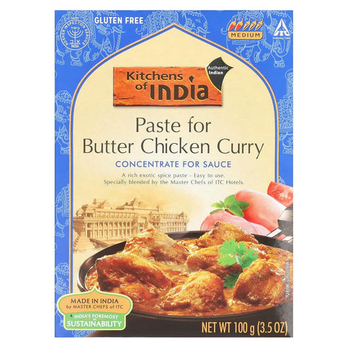 Kitchens of India Butter Chicken Curry Paste, 3.5 Ounce -- 6 per