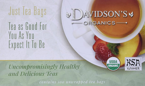 Davidson's Organics Mulling Spice, 100-count Unwrapped Tea Bags