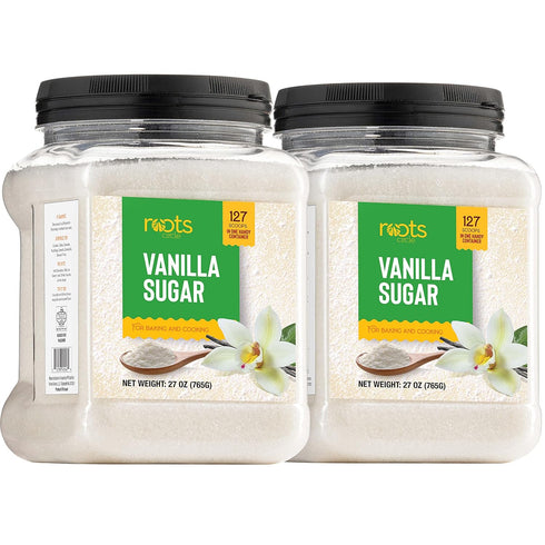 Roots Circle Vanilla Sugar | Baking, Cooking, Coffee, Desserts, Cocktails | Ideal