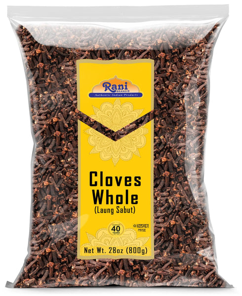 Rani Cloves Whole (Laung) 28oz (800g) Great for Food, Tea, Pomander Balls
