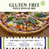 13.9 oz. 2 Urban Slicer Pizza Worx - Gluten Free Pizza Dough - At-Home Pizza Making Kit for Rising, Gluten-Free Crust