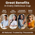 (1 box/24 Javita Burn + Control Instant Coffee Smooth Arabica, Robusta Blend with Garcinia & Yerba Mate Supports