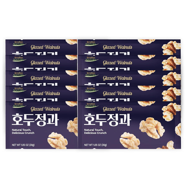 Glazed Walnuts 30g x 10 Packs Healthy Protein Nut Snack Candied Walnut