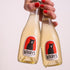187ml (2 pack) 100% Woody's Mini Duo Blanc + Ros | Alcohol-Free Wine Made from Certified Organic California Grapes |