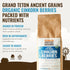 100% 2.5 lbs Grand Teton Ancient Grains - Organic Einkorn Berries, Premium Food-Grade Farro Piccolo, For Milling into