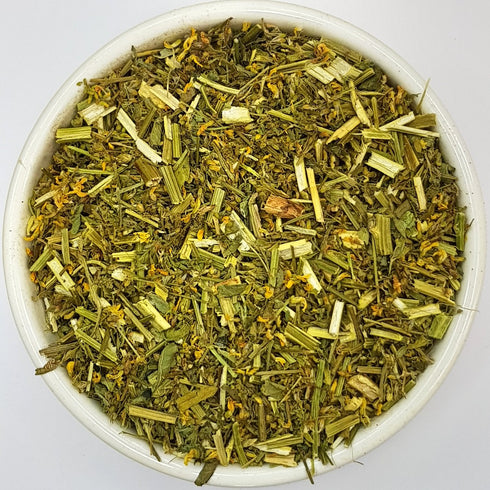 Meliot Sweet Clover Herb - Melilotus L # Herba Organica # Yellow Melilot, Ribbed Melilot, Common Melilot (50g)