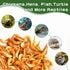 1lb Dried River Shrimp for Chicken, High Protein Freeze Red Dried Shrimp All Natural Treat for Turtles, Reptiles, Fish