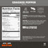 20g 10% 10 Count MTN OPS Big Stick High Protein Meat Sticks - Protein, Collagen - Cracked Pepper Flavor - Individually