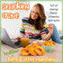 2 Lbs Dried Peaches by It's Delish, Bulk Bag | Naturally Sweet Fancy Peach Halves Slices, No Sugar Added, Dried Fruit
