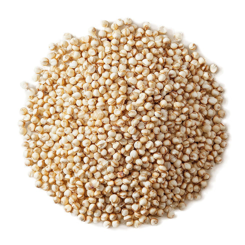 3 Food to Live Organic Great Plains White Sorghum Grain, Pounds Whole Ancient Groats. High Fiber. No-GMO. Raw Milo