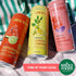 12 oz Urban Remedy Organic Sparkling Water Watermelon Key Lime with Maca & Ginseng, Vitamin C Boost, Low Calorie