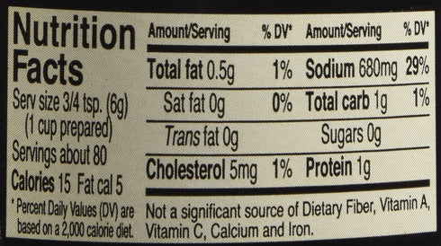 Custom Culinary 1 Gold Label Base Turkey, Pound