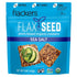 Flackers Organic Sea Salt Flaxseed Crackers, 5 Ounce, Gluten Free, Non GMO, Vegan Snack