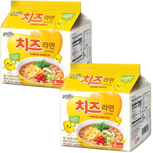 (Pack 8) 3.92 Oz of Paldo Cheese Fromage Ramyun Noodle