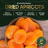 16oz Cravers Delight Dried Apricots No Sugar Added Gourmet Whole Unsweetened Dry Apricots Dried Fruit for Snacking