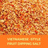 8 oz Dh Foods Chili Salt Vietnamese Seasoned Salt Blend of Salt, Chili & Garlic for Fruits, Vegetables & Meat