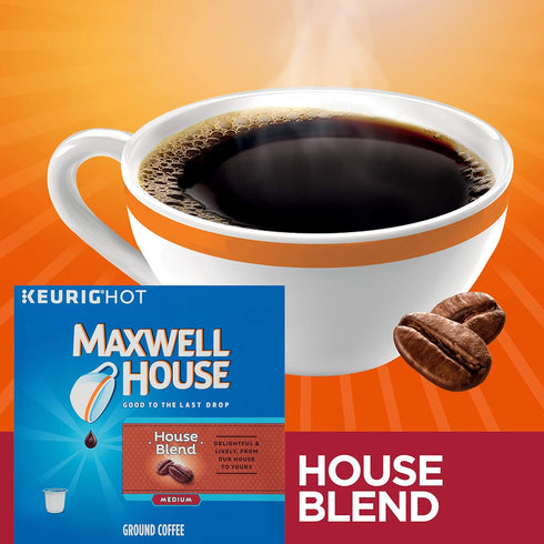 36 Packaging, Maxwell House Blend Coffee, K-Cups (Ships in Retail as Shown)