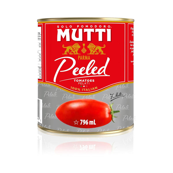 Mutti Whole Peeled Tomatoes (Pelati), 28 oz. | 1 Pack | Italys