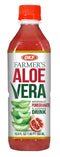 OKF Farmer's Aloe Vera Drink, Pomegranate, 16.9 Fluid Ounce (Pack of 12)