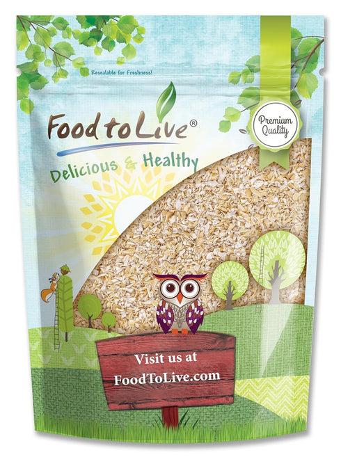 Food to Live Oat Bran, 2 Pounds A Nutritional Powerhouse High Fiber