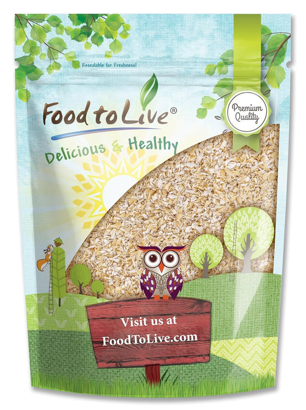 Food to Live Oat Bran, 4 Pounds A Nutritional Powerhouse High Fiber