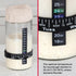 Complete Sourdough Starter Kit Glass Jar with Lid, Kitchen Scale and More | Useful Birthday Gifts for Women, Bakers