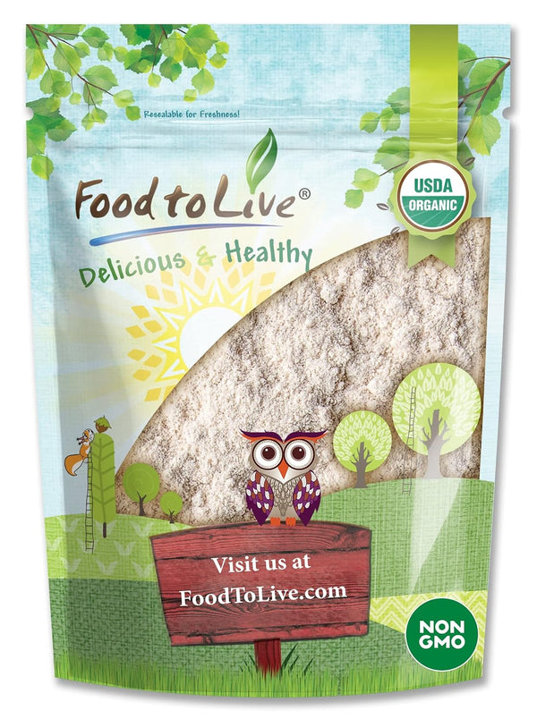 Food to Live Whole Grain Buckwheat Flour Blend, 4 Pounds - A