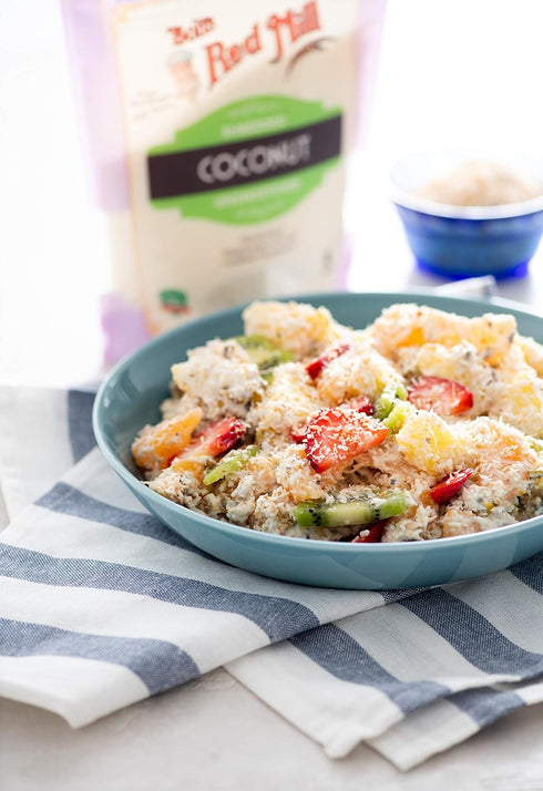 12oz (Pack 4) Bob's Red Mill Shredded Coconut, of - Non GMO, Fair Trade Certified, Vegan, Paleo Friendly, Keto Friendly