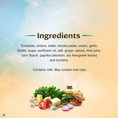 7.02 (Pack 6) Kitchens of India Delhi Murgh Makhni, Butter Chicken Cooking Sauce, Easy to Use Sauce for Authentic