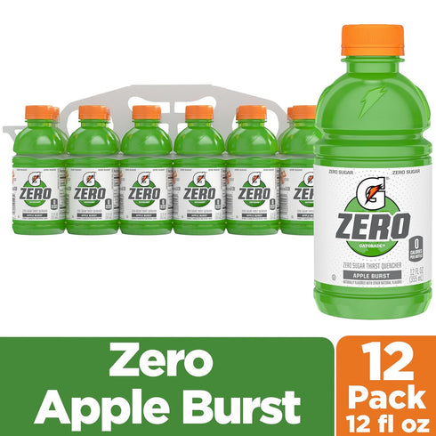 12oz 12pk Gatorade Zero Sugar Apple Burst