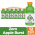 12oz 12pk Gatorade Zero Sugar Apple Burst