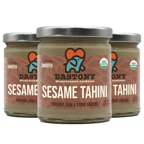 Dastony Organic Raw Sesame Tahini Seed Butter, 8 oz | Only One