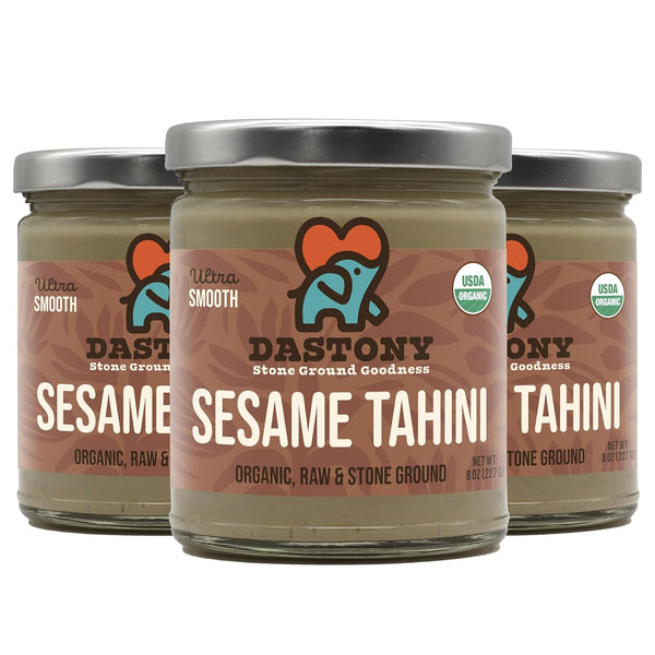 Dastony Organic Raw Sesame Tahini Seed Butter, 8 oz | Only One