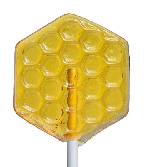 Set Melville Candy All Natural Flavored Honey Spoons Gift (Honeycomb Lollipops)