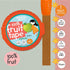 100% 12 Packs Peaceful Fruits Fruit Tape - Apple Pie - - Just Fruit - No Added Sugars, No Sugar Substitutes, No Dyes