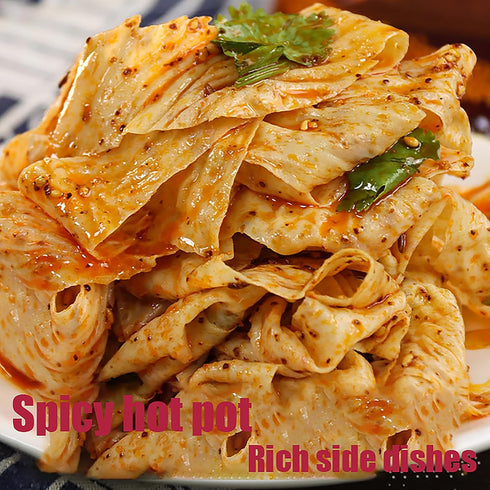 FLHYHDM SkinChinese Soup(4.86ozx2 Packs Tofu SkinHandmade Dried Tofu Speciality Oil Tofu SkinVegetarian, Non-Gmo
