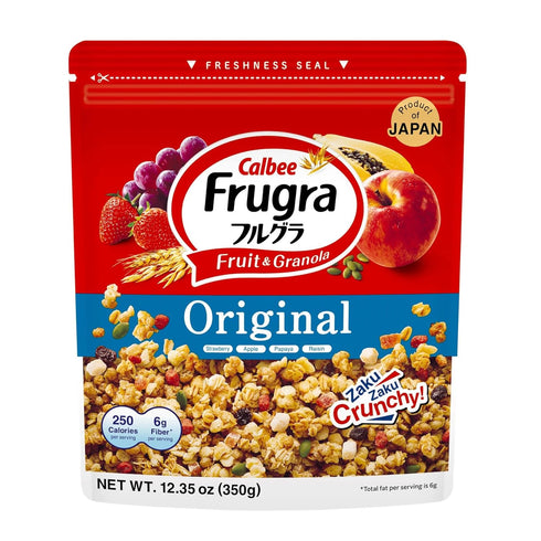 Calbee Frugra, Fruit and Granola, Original, 12.35 Ounce
