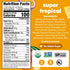 Immune 4.22 oz (Pack 6) Noka Superfood Fruit Smoothie Pouches with Support, Super Tropical, Healthy Snacks with Vitamin