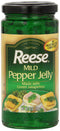 Reese Jelly, Mild Jalapeno, Jar, 10 Ounce (Pack of 12)