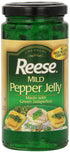 Reese Jelly, Mild Jalapeno, Jar, 10 Ounce (Pack of 12)